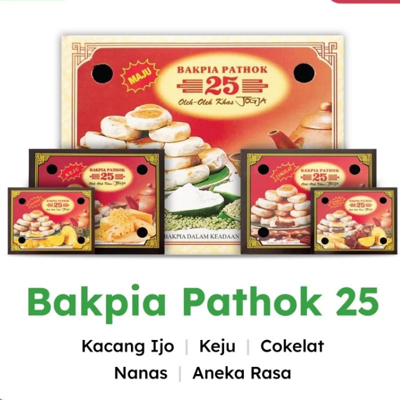 Bakpia Pathok 25 Original Asli 100%