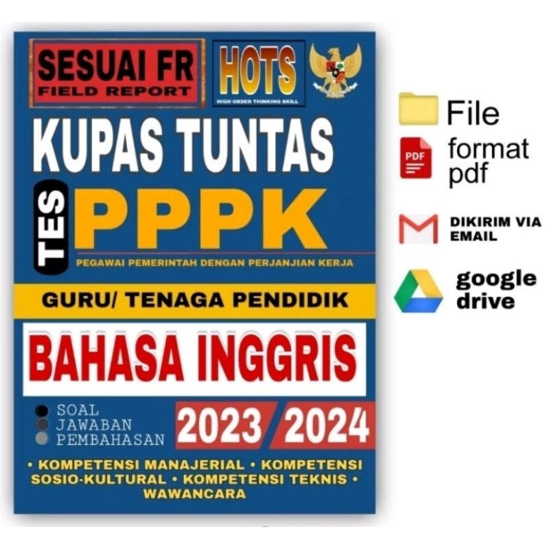 PPPK BAHASA INGGRIS 2023 2024
