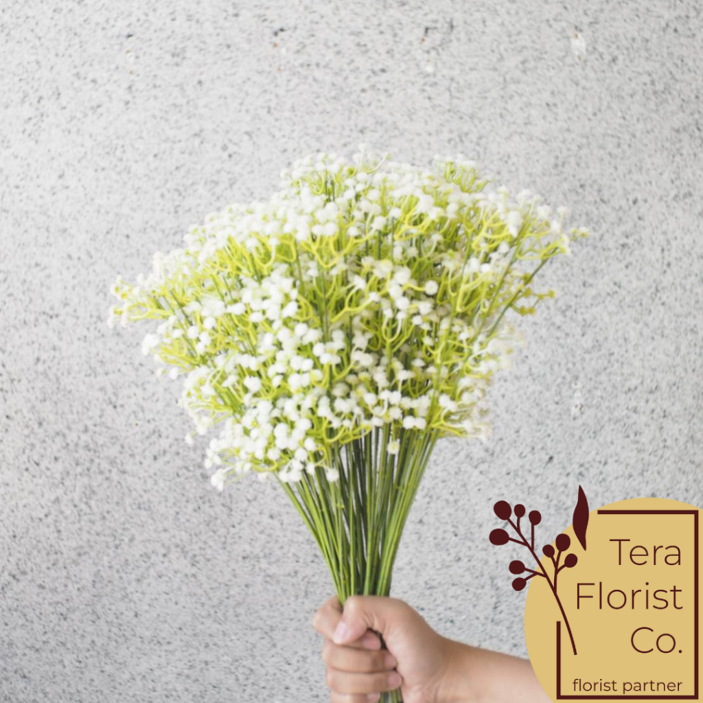 

40cm Baby Breath Gyshophila Import Artificial Flower atau Bunga Plastik Palsu F.BB040