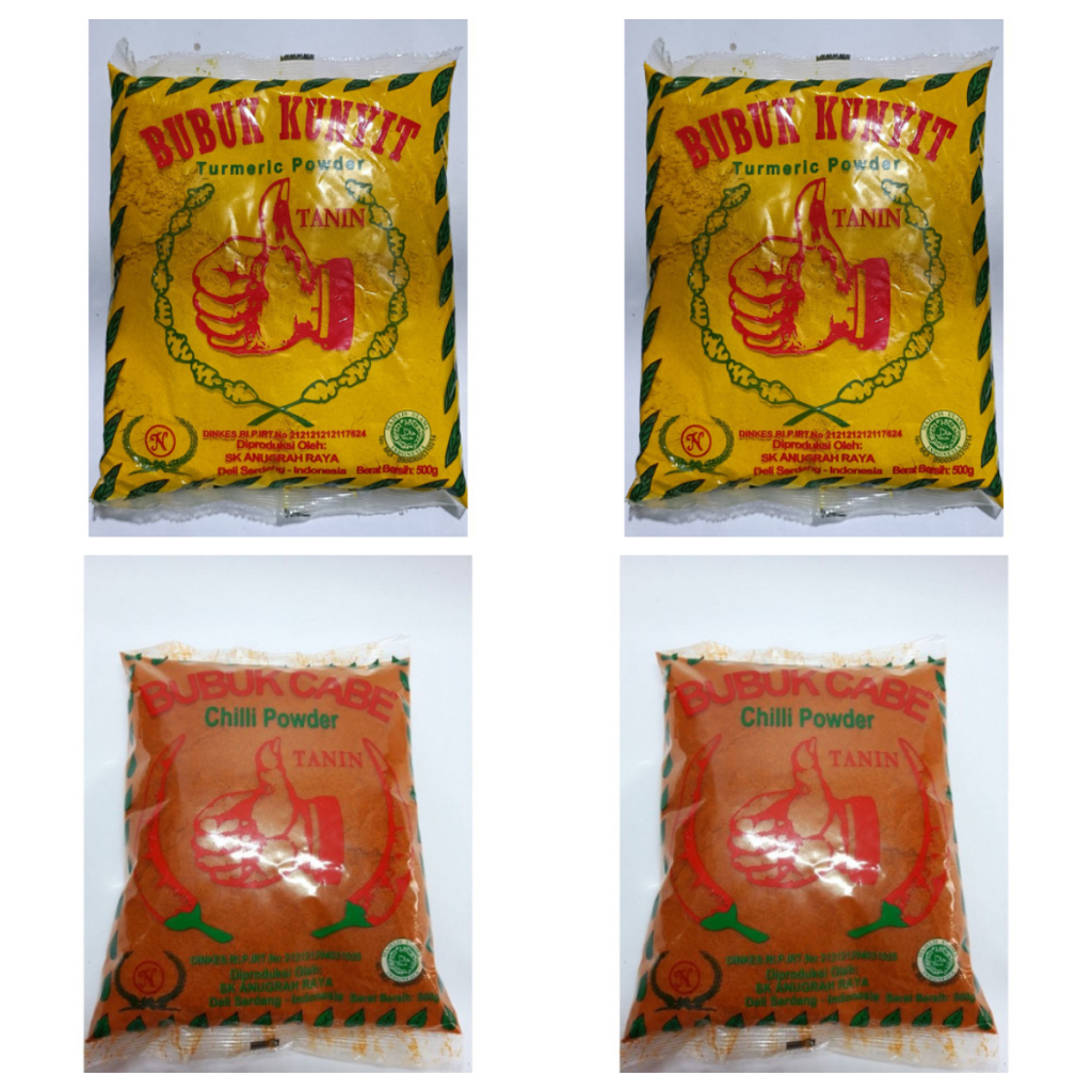 

Tanin Bubuk Kunyit / Cabe 500gr