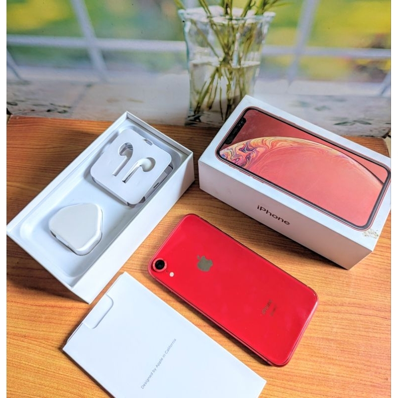 iPhone XR 256GB Fullset Second iBox Resmi Indonesia