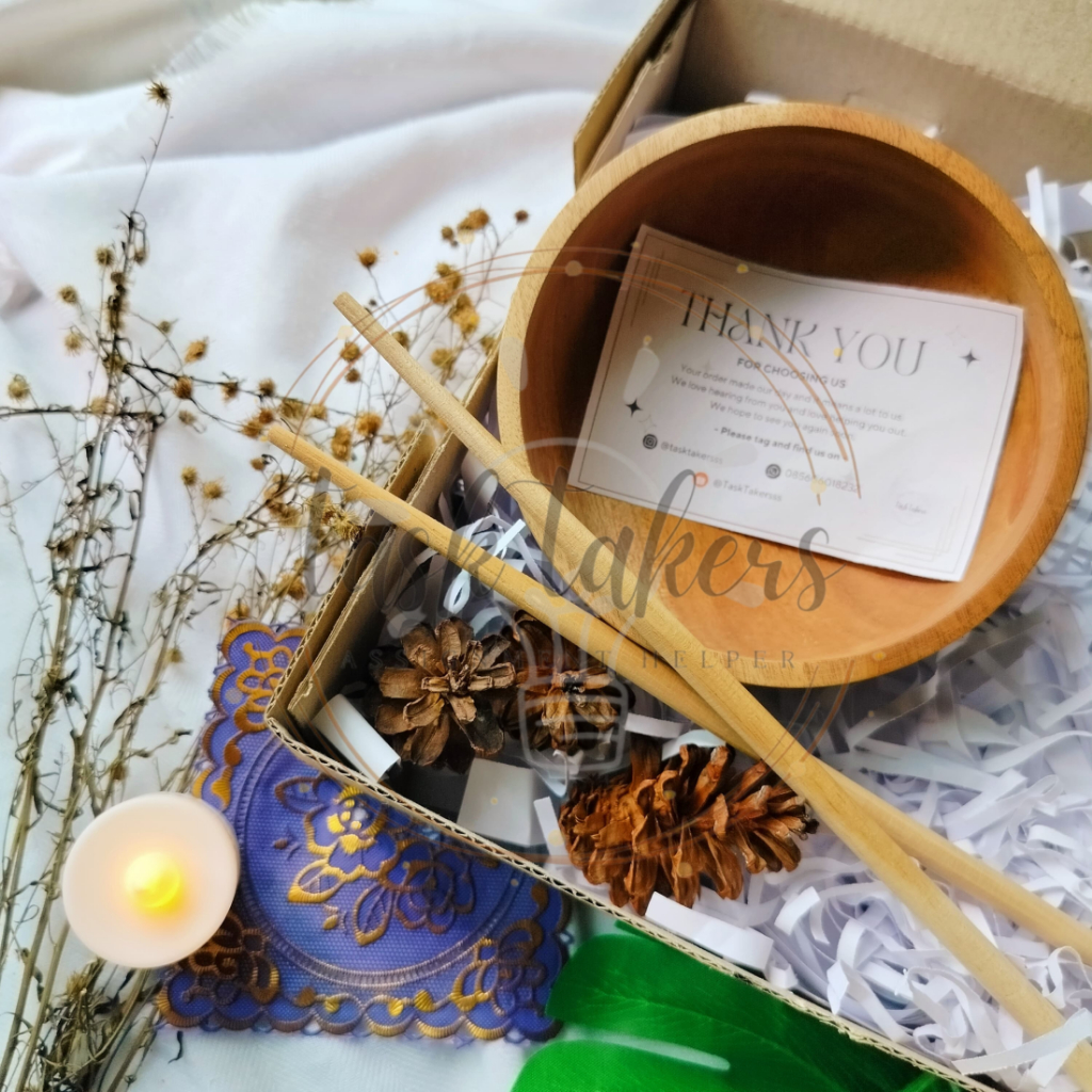 Hampers | Parsel | Gift Box Paket Alat Makan Kayu