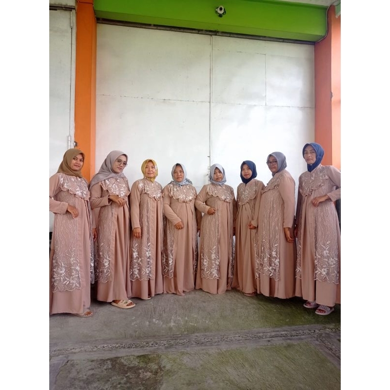 Madina Dress Gamis Terbaru/COD/GROSIR