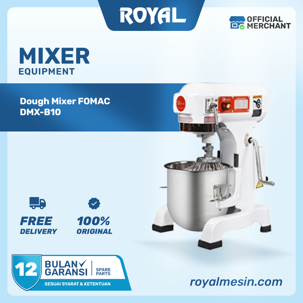 Dough Mixer FOMAC DMX-B10