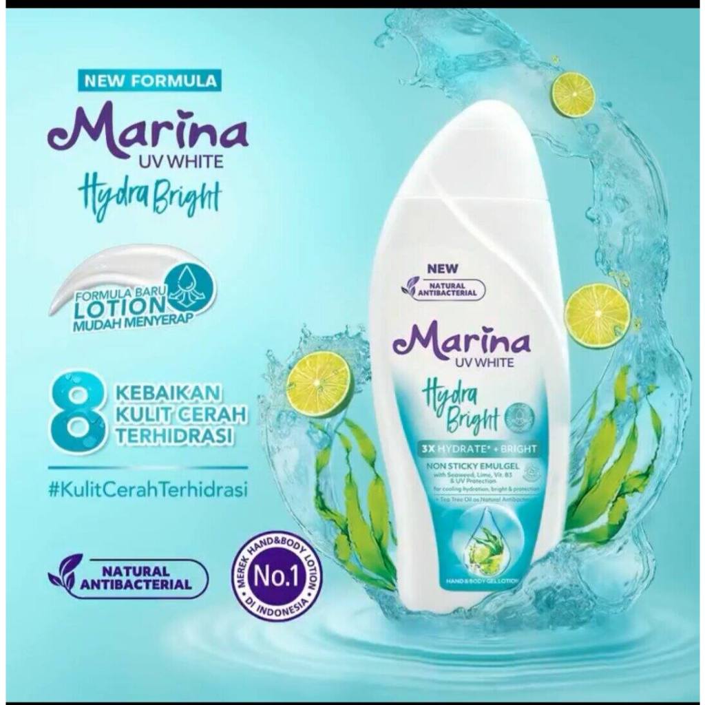 MARINA HYDRA BRIGHT HAND & BODY GEL LOTION