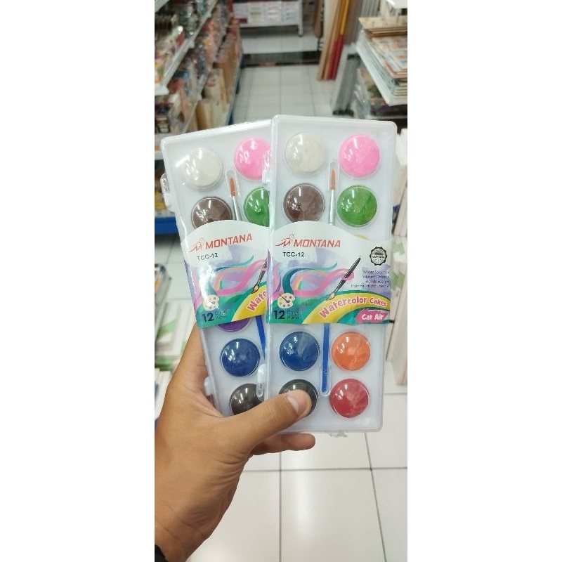 

EATER COLOR CAKE 12 WARNA MONTANA ORIGINAL WARNA LEBIH ALAMI