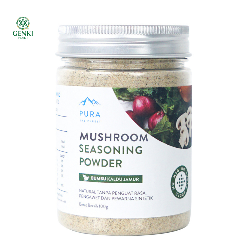

Pura Mushroom Seasoning Powder / Bumbu Penyedap Non MSG Jamur - 100 g