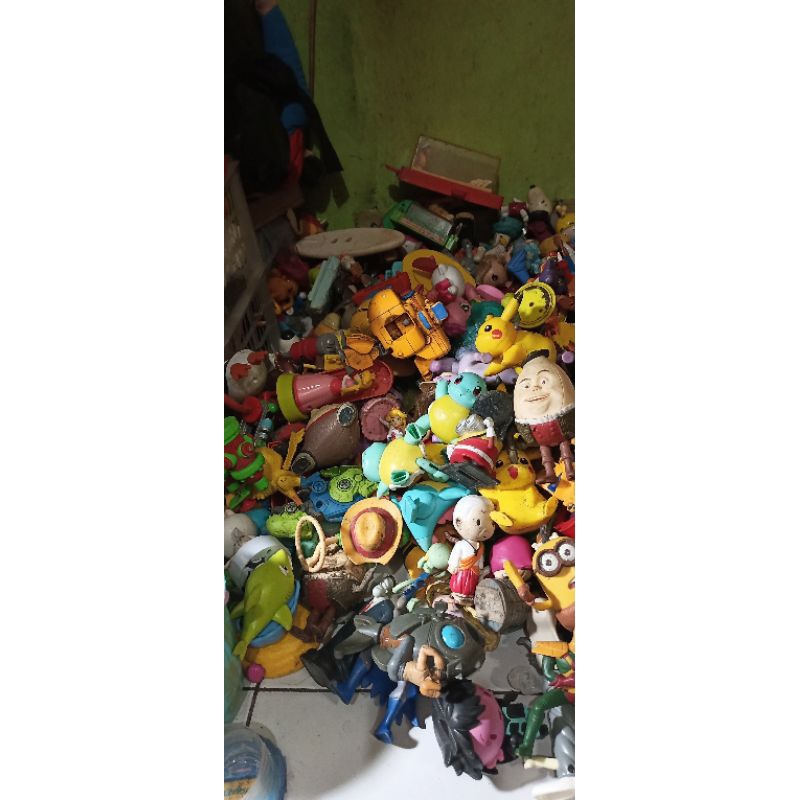 mainan mcd & brand non mcd kiloan