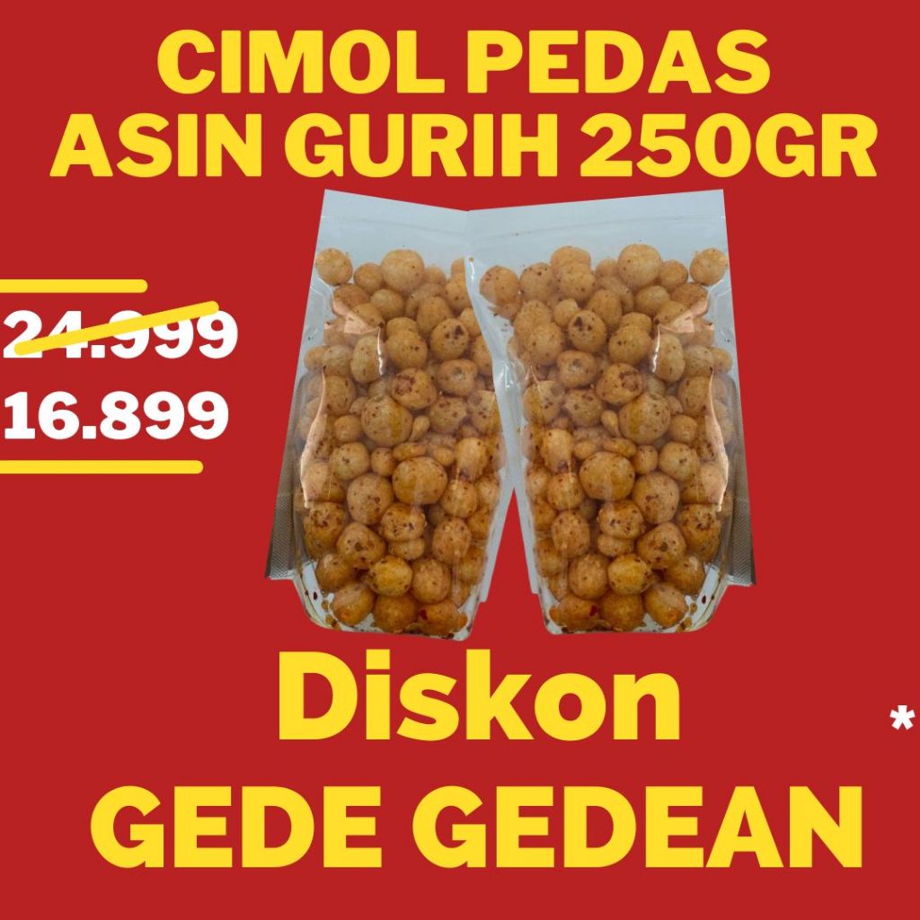 

CIMOL PREMIUM PEDAS GURIH 250GR