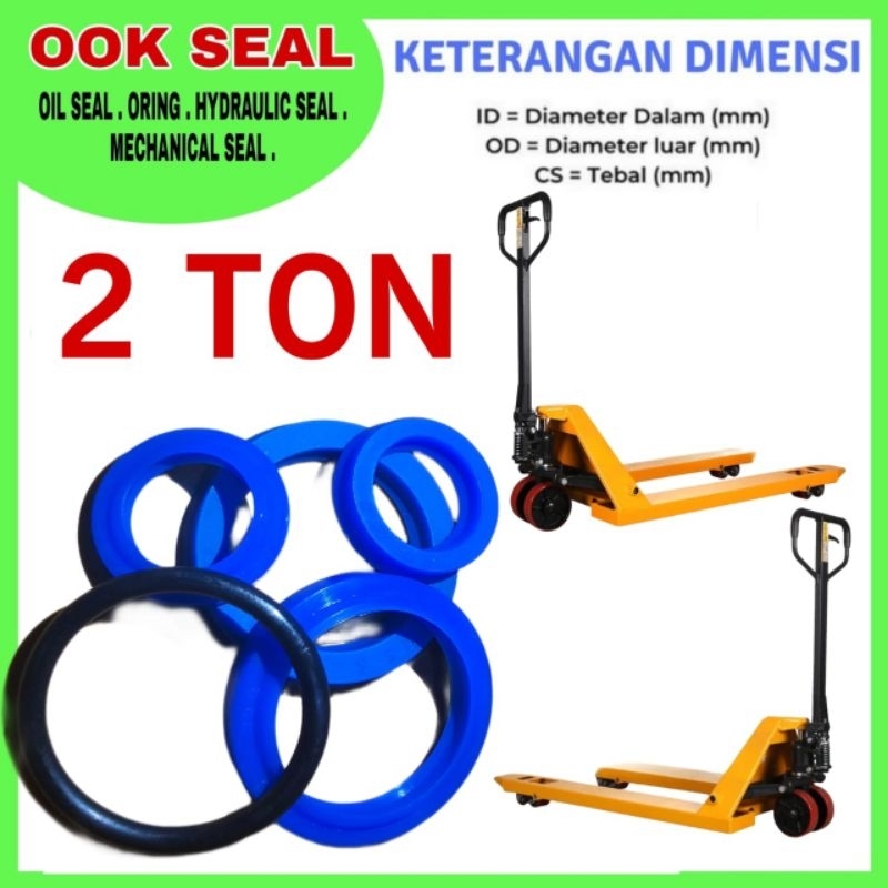 SEAL HAND PALLET KRISBOW 2 TON 1 SET /HAND LIFT KRISBOW 2TON