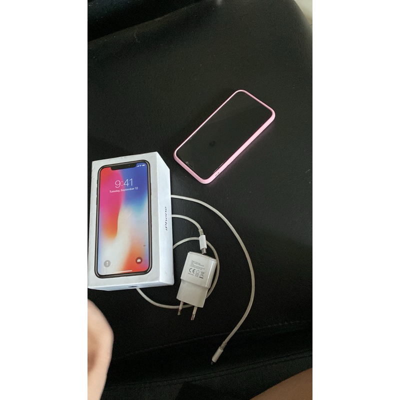 iphone x  256gb  silver