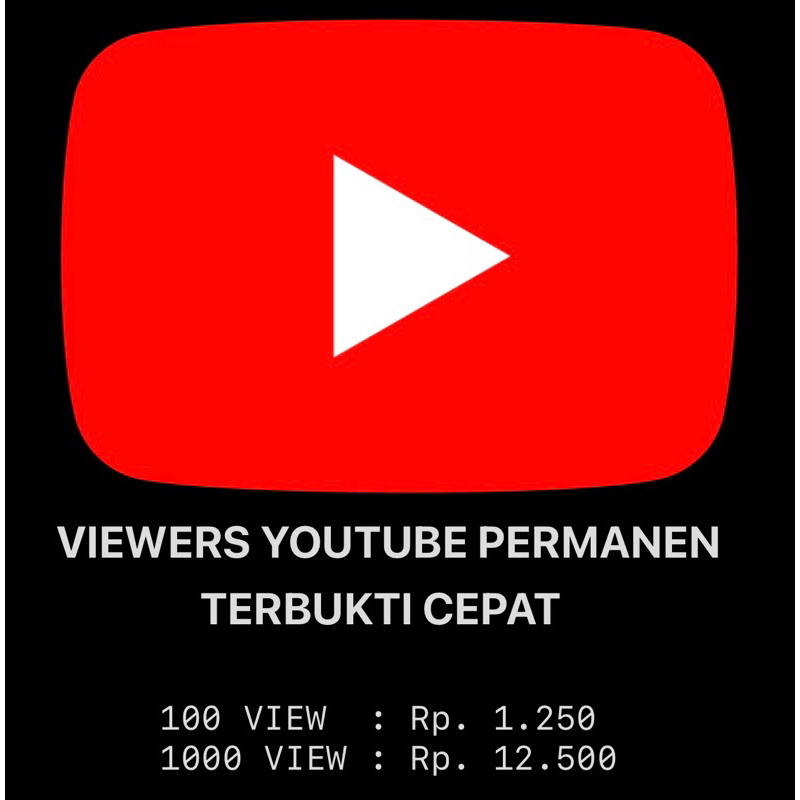 Viewers Youtube Permanen 2024