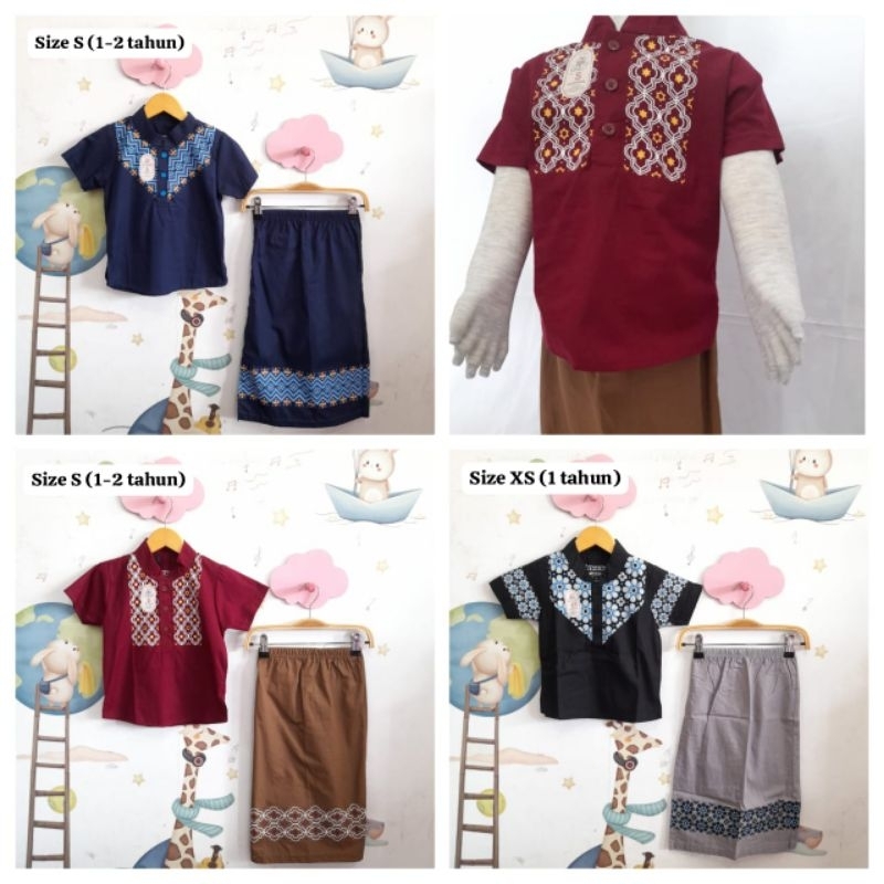 AMAR SET USIA 1-2 TAHUN BY HEYBABYBAA
