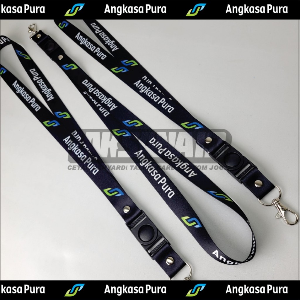 

LANYARD Tali ID Card ANGKASA PURA FULL PRINT PLUS HOLDER