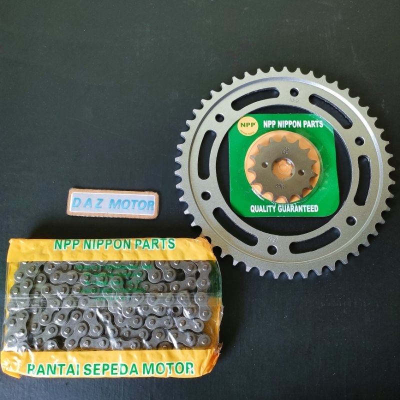 Gir Set Gear Paket CRF CRF 150 L Original Npp