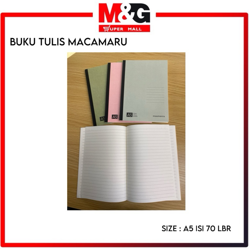 

M&G Buku Tulis A5 / Buku Tulis M&G A5 WA5413C