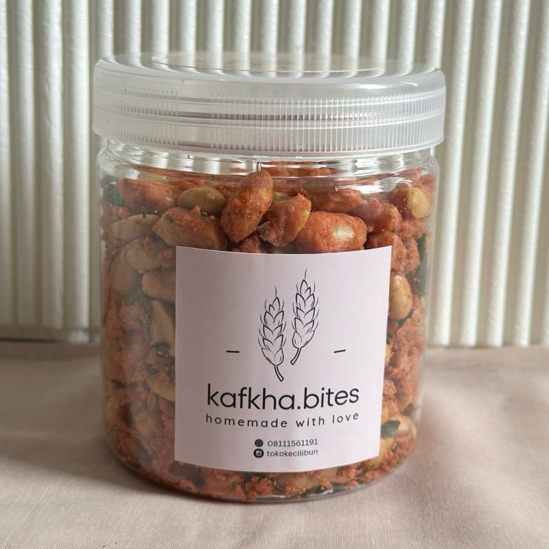 

Kacang Thailand Crispy Pedas Daun Jeruk Toples 600 ml