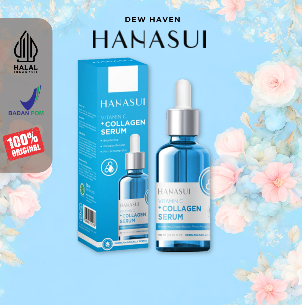 HANASUI SERUM VIT C+COLLAGEN Serum Vit C+Collagen ORI BPOM