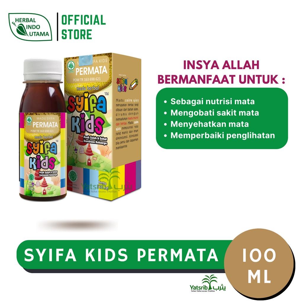 

SYIFA KIDS PROPOLIS Madu Vitamin Antibiotik Alami Tubuh Anak 100 ml