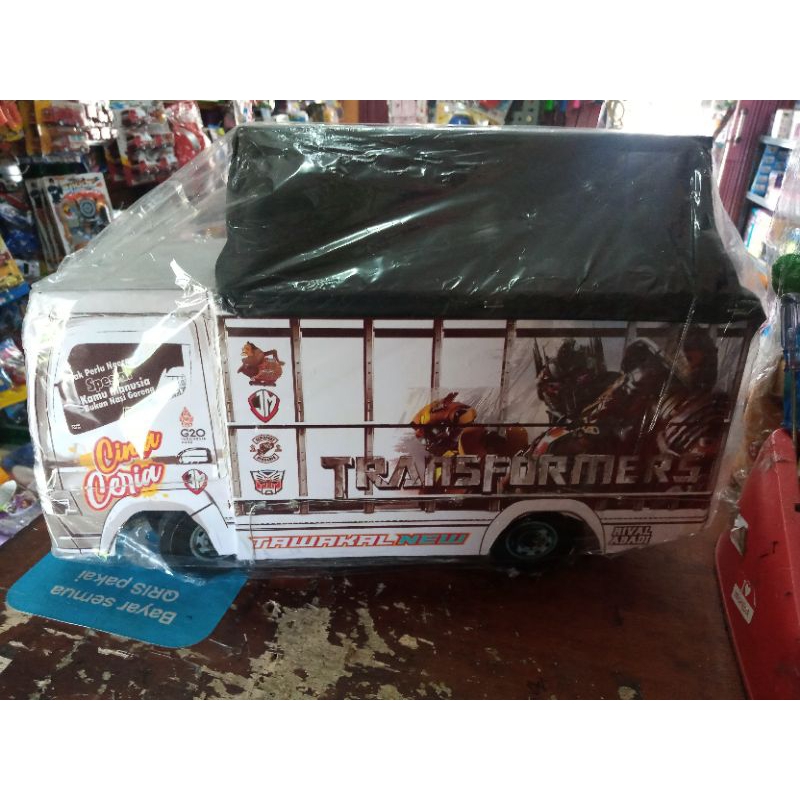 Mainan Anak Truck Oleng Kayu