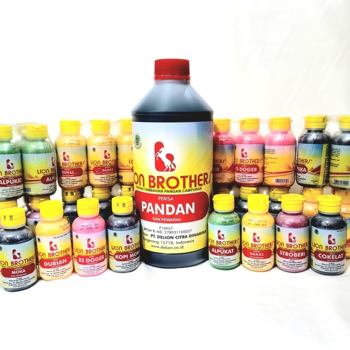 

[oddsolshop] pekanbaru/Lion Brother Perisa Sintetik & Pewarna 1KG Bahan Kue Baking Mix Makanan Cake