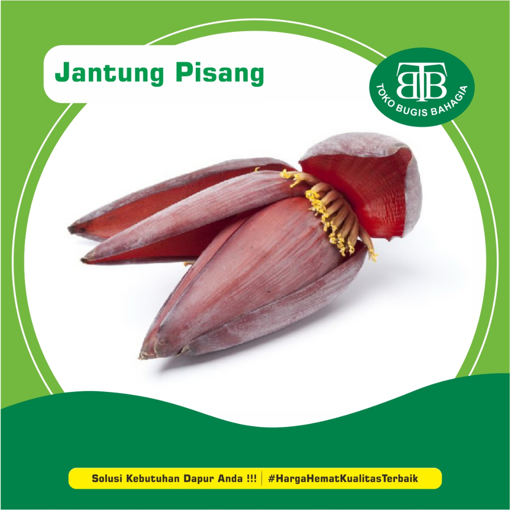 

Jantung Pisang, Murah Makassar, Pasar Terong Makassar