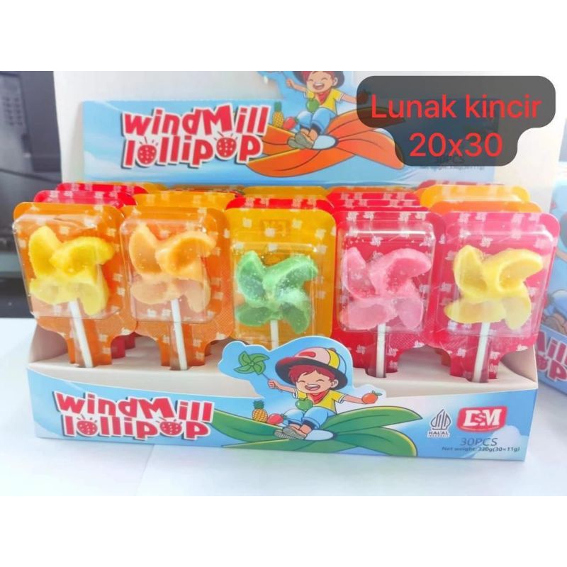 

lolipop widmill isi 30 pcs