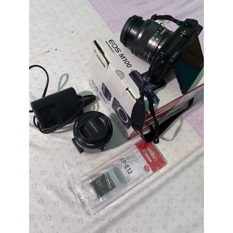 SECOND MIRRORLESS CANON EOS M100