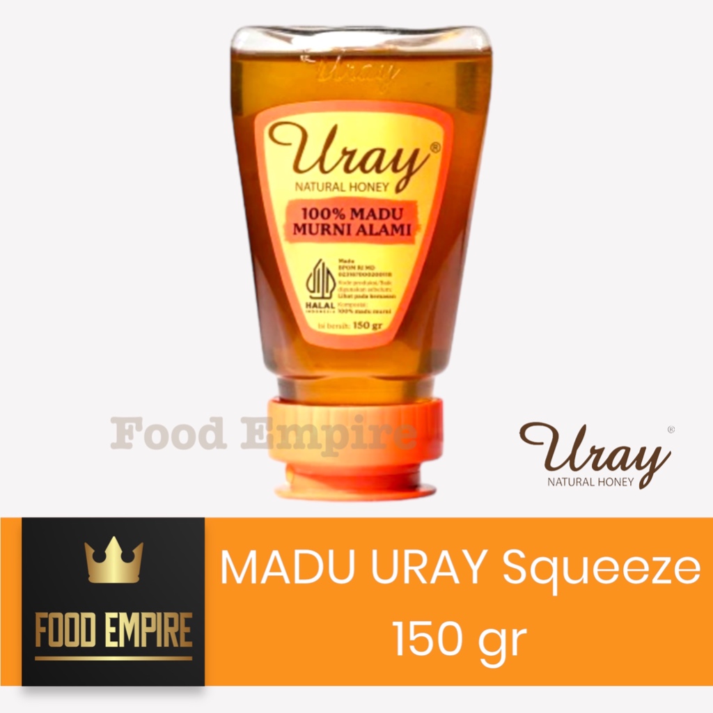 

MADU URAY Squeeze 150 gr | Natural Honey | 100% Madu Murni Alami