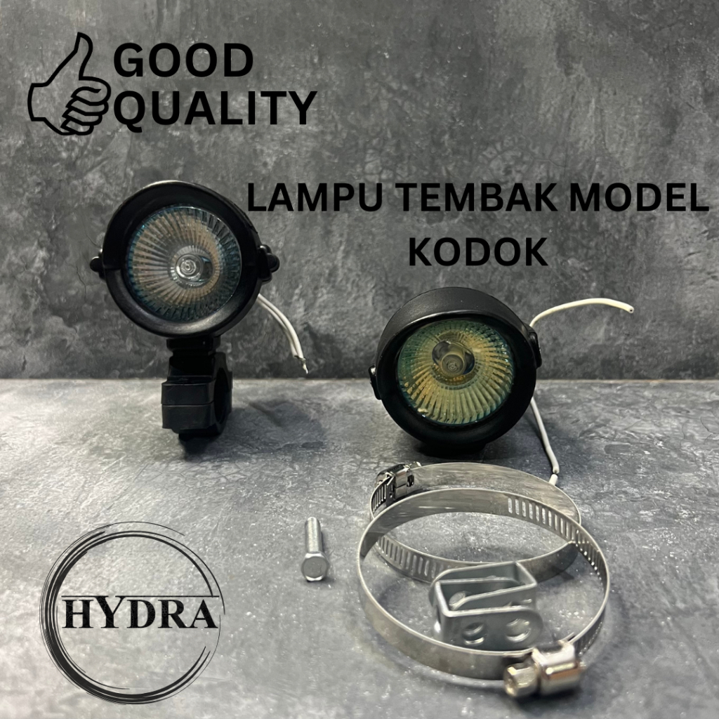 LAMPU TEMBAK SOROT LAMPU KUNING UNTUK KABUT UNIVERSAL SEMUA MOTOR VARIO,VARIO150,BEAT,MIO,SCOOPY
