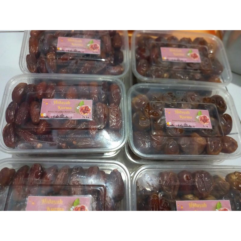 

HIDAYAH KURMA 0,5 kg-1 kg. SUKARI DAN TUNISIA
