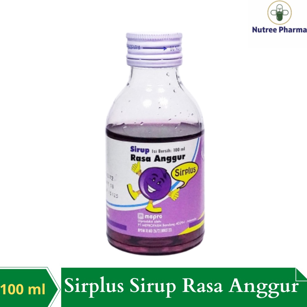 

AHI671 FASH SALE Sirplus Sirup Rasa Anggur 1 ml