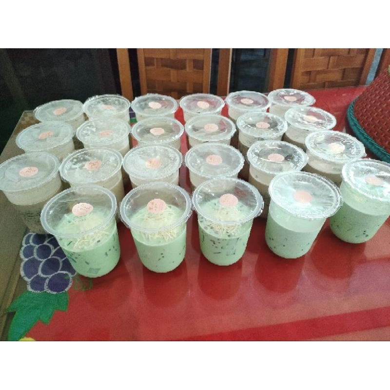 

manggo creamy cincau jelly