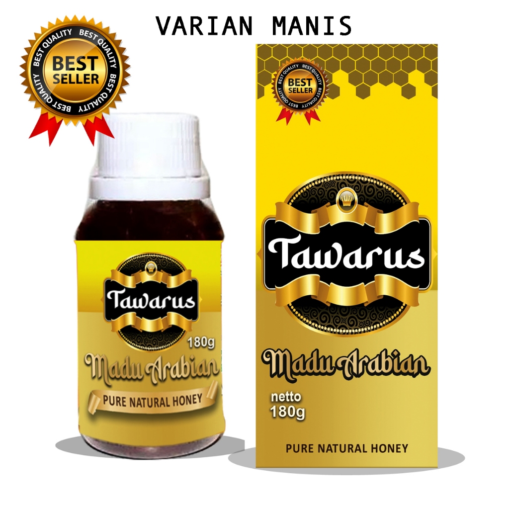

Madu Arabian Tawarus plus propolis