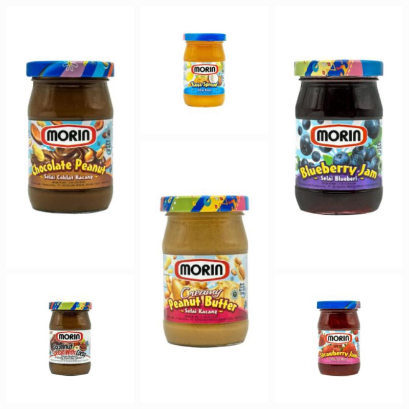 

Morin Selai Kaya Spread / Morin Selai Blueberry Jam / Morin Selai Hazelnut With Cocoa / Morin Selai Peanut Butter / Morin Selai Strawberry Jam / Morin Selai Chocolate Peanut