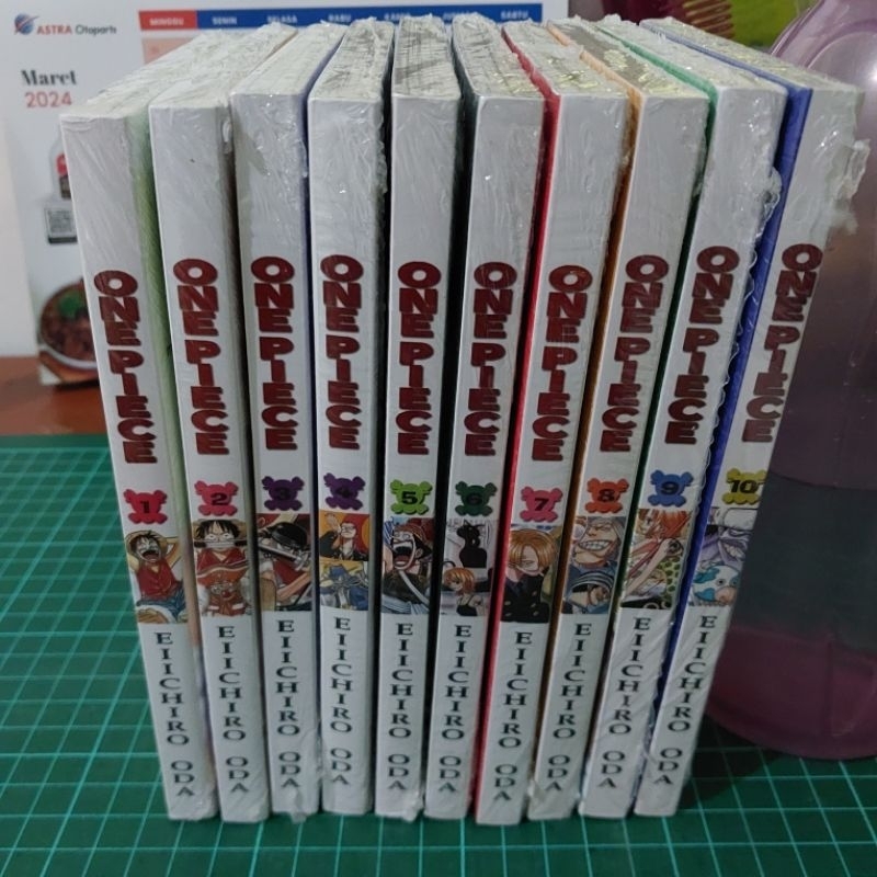 Komik One Piece 1 2 3 4 5 6 7 8 9 10 91 92 93 94 95 96 97 98 99 100 segel set