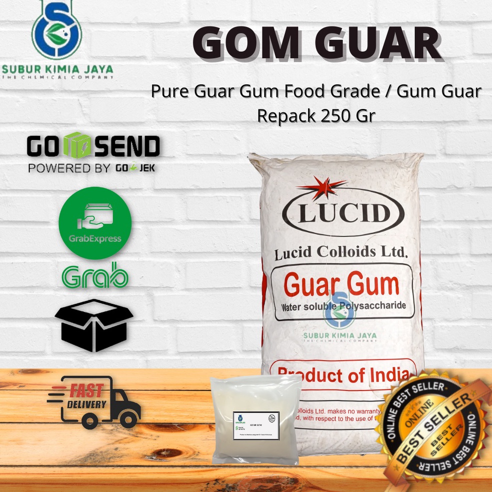 

HQV725 MEGA SALE Guar gum pure food grade Ex India 25 gr