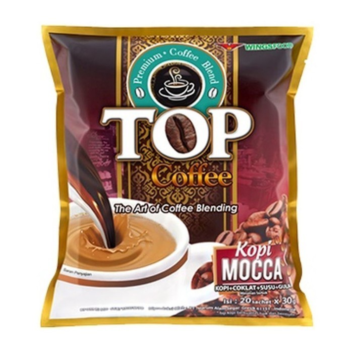 

Top Coffee Kopi Mocca 600gr (20 sachet @30gr)