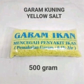 Yellow Salt Garam ikan obat ikan segala jenis penyakit ikan koi koki arwana predator