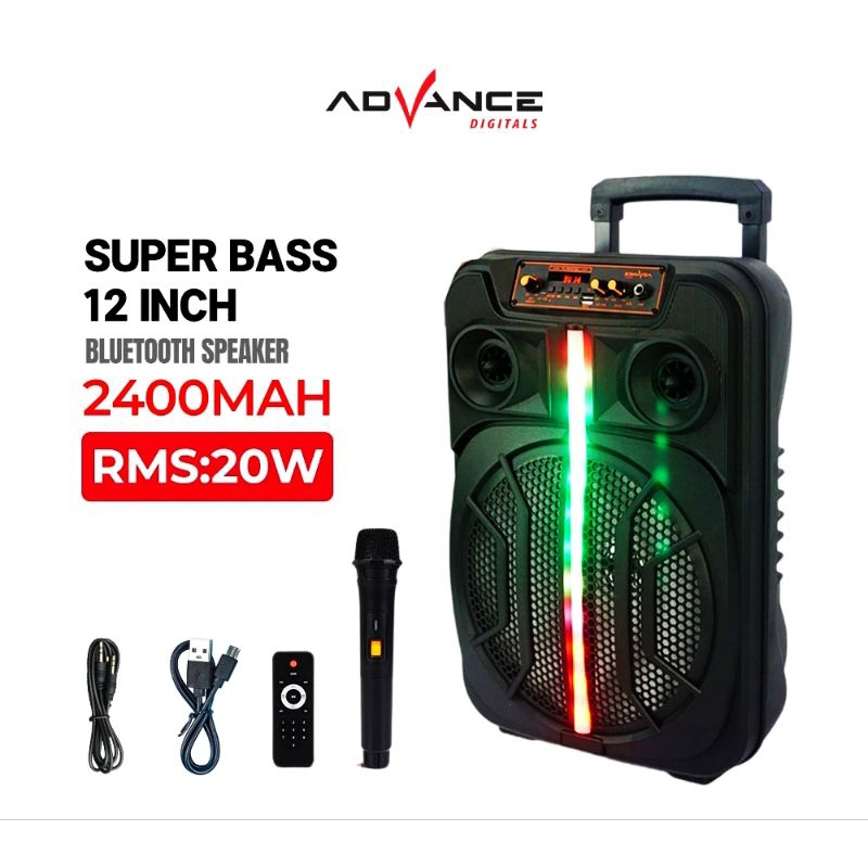 Speaker Bluetooth Advance S-120 12 inch