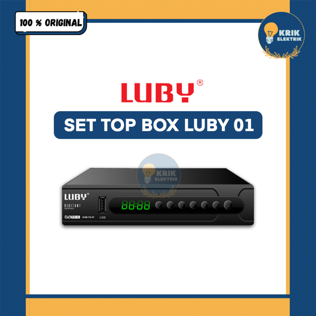 Set Top Box (STB) Luby DVBT2 01