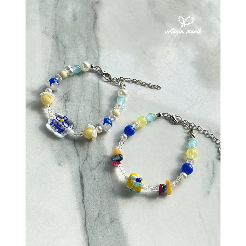 Gelang Manik/Glass Beads Bracelet by Untaian Manik