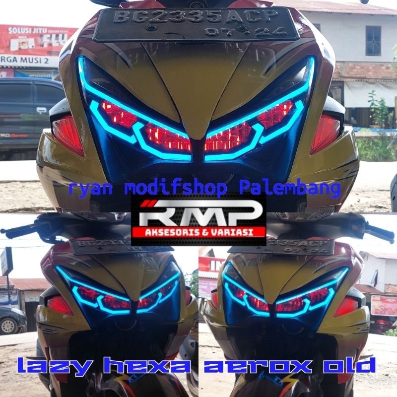LAZY HEXA AEROX OLD LAMPU ALIS LAZY HEXAGON AEROX OLD lazy eye hexa aerox old