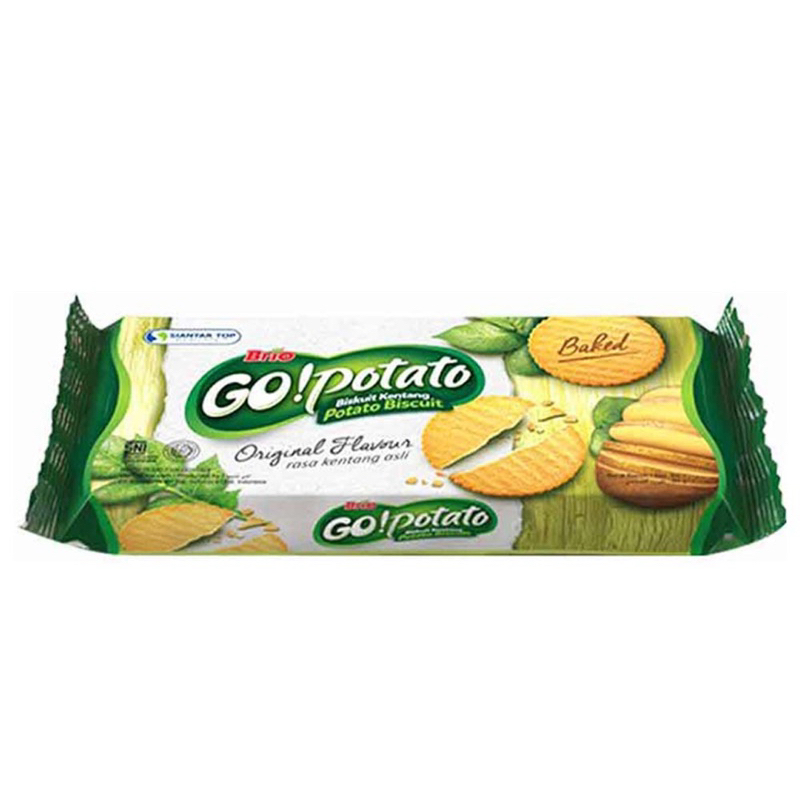 

renyahnya Brio Go! Potato Biskuit Kentang Box 104g | 60gr