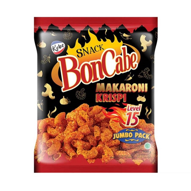 

Kobe Snack BonCabe Makaroni Krispi Level 135gr