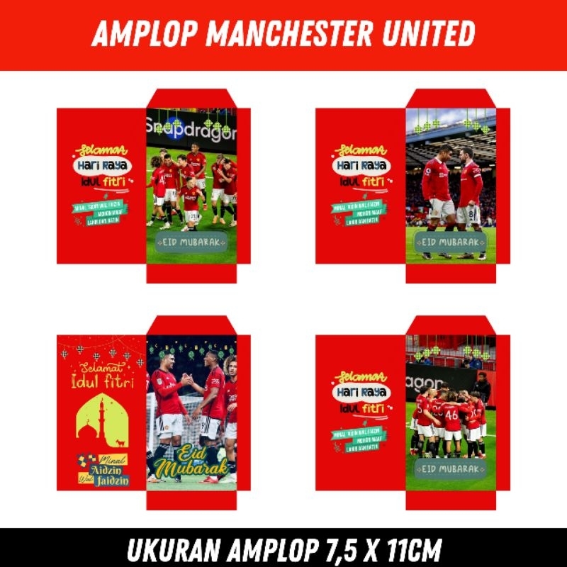 

Amplop Lebaran Manchester United isi (20 pcs)