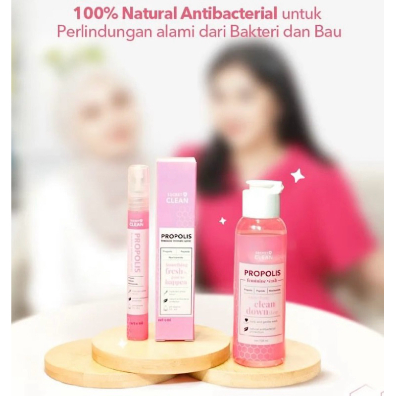 Secret Clean Propolis Secret Clean Feminine Wash & Spray