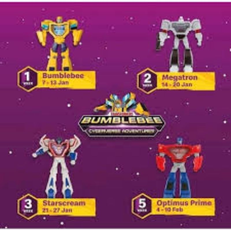 FIGUR MCD MCDONALD'S HAPPY MEAL TOYS - TRANSFORMER