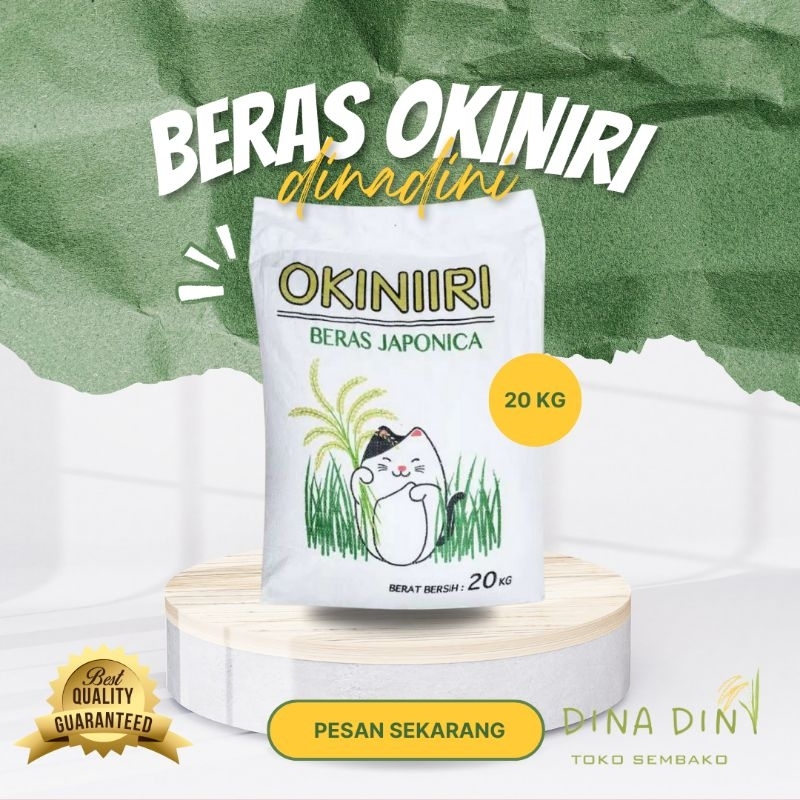 

Beras Okiniri Japonica Original 20 kg
