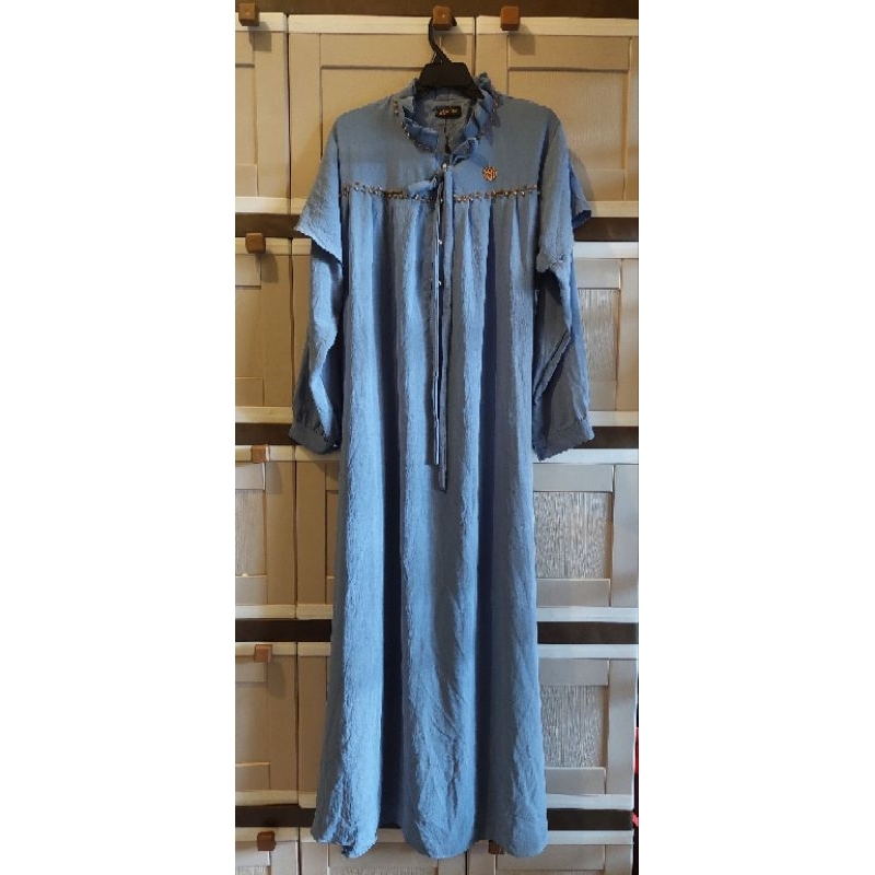 Gamis Baby Blue Preloved